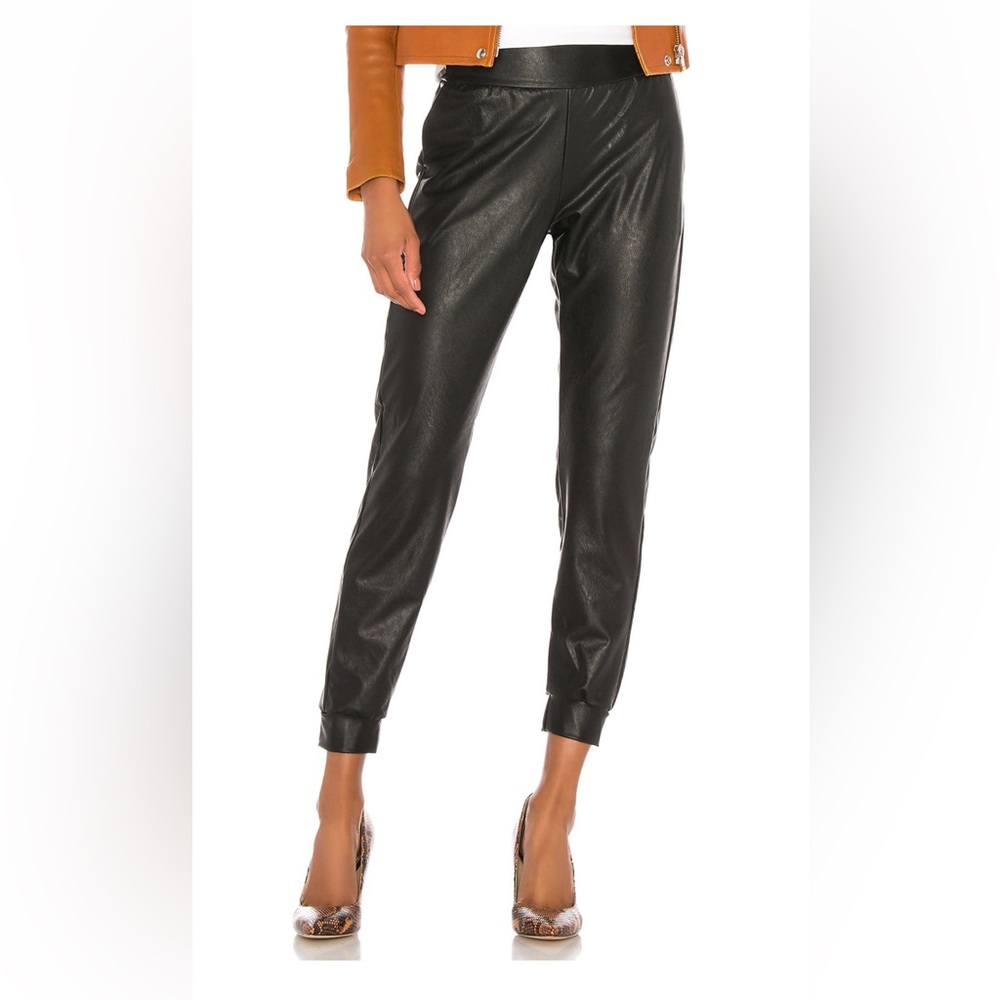 Commando Faux Leather Joggers